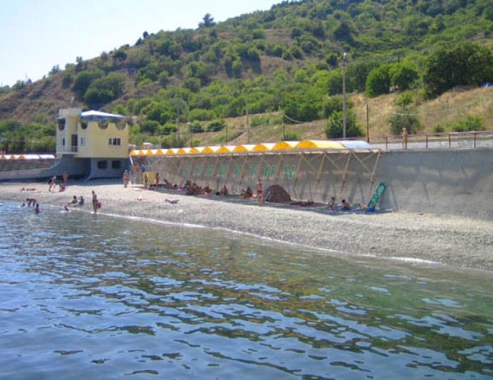 Оборудованный пляж - Санаторий «Славутич»